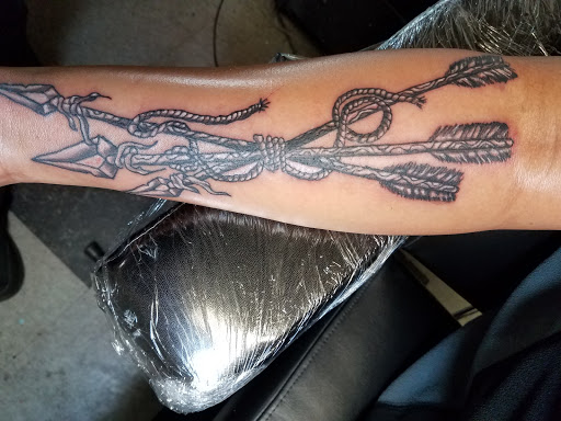 Explore biblical tattoo ideas for men, creative tattoo ideas in Canal Winchester, available at 22 Caliber Tattoo Studio Canal Winchester