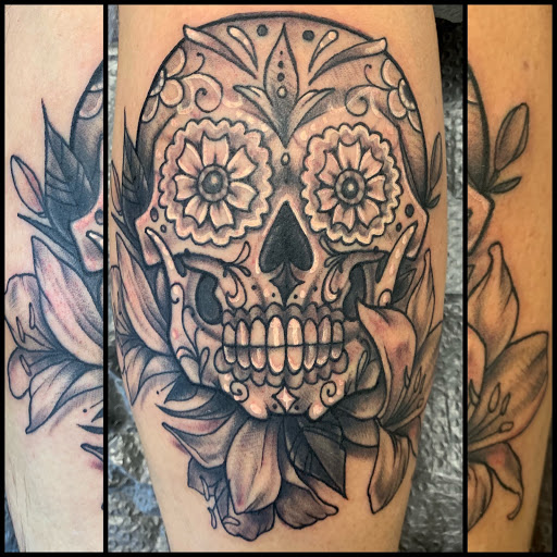 Explore arm sleeve tattoo ideas for guys, creative tattoo ideas in Augusta, available at Mr. Tattoo