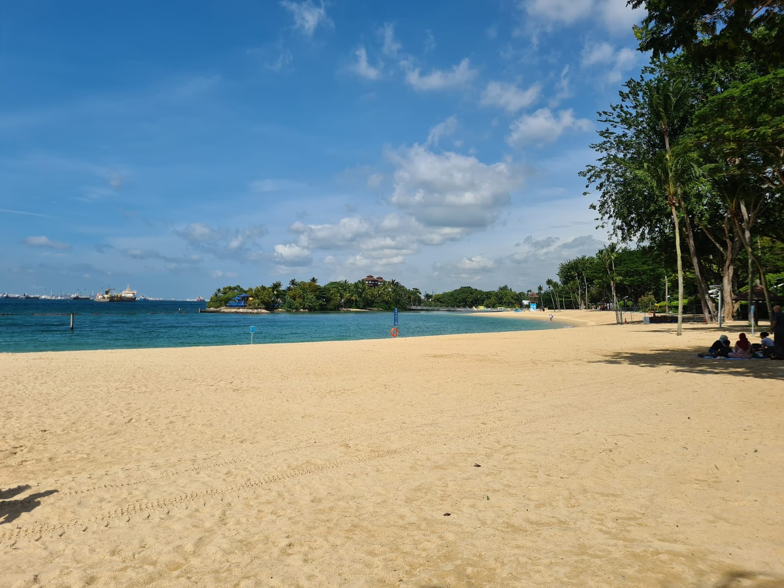 Foto av Palawan Beach med hög nivå av renlighet