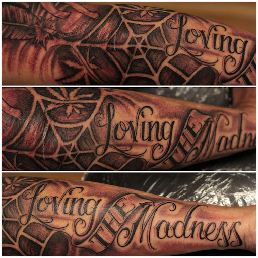 Explore tattoo ideas for men shoulder, creative tattoo ideas in Homosassa, available at Citrus Tattoos