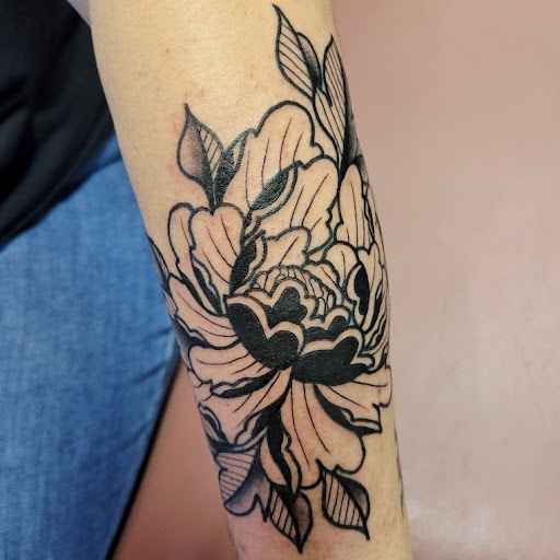 Explore tattoo ideas for guys calf, creative tattoo ideas in Raleigh, available at Raleigh Tattoo Company