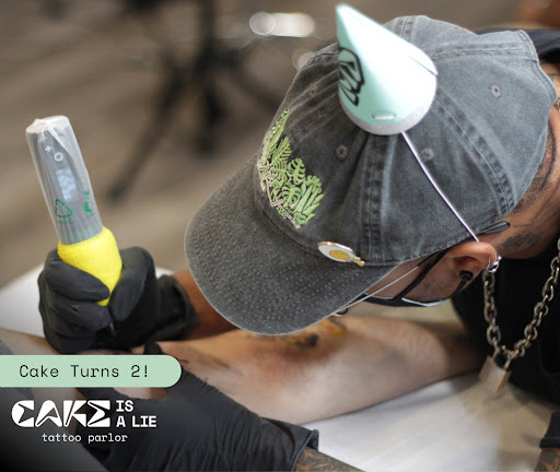 Explore tattoo ideas for aunt and niece, creative tattoo ideas in Brooklyn, available at Cake Is a Lie Tattoo Parlor