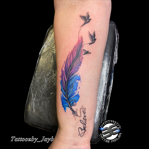 Explore tattoo placing ideas, creative tattoo ideas in Passaic, available at District 36 Tattoo Parlor