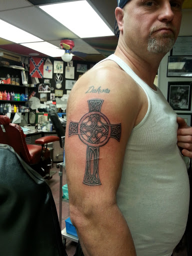 Explore sickle cell tattoo ideas, creative tattoo ideas in Longview, available at Fugis Tattoo Shop