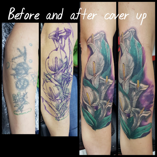 Explore hocus pocus tattoo ideas small, creative tattoo ideas in Vinton, available at Cherry Bomb Tattoo and piercing