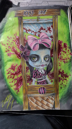 Explore back tattoo idea, creative tattoo ideas in Savannah, available at Black Lotus Tattoo and Piercing