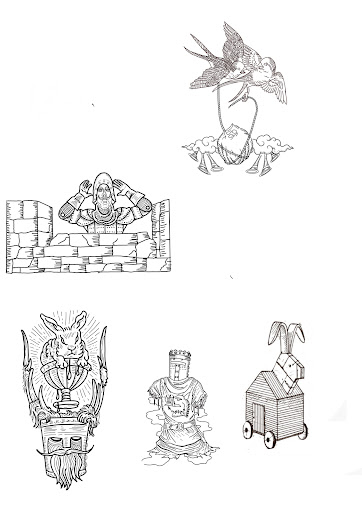 Explore tattoo ideas on back of neck, creative tattoo ideas in Cocoa, available at Rorschach Tattoo Shop and Piercing Studio