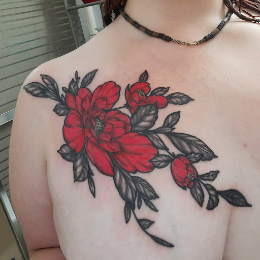 Explore heartagram tattoo ideas, creative tattoo ideas in Redding, available at Blessed Ink