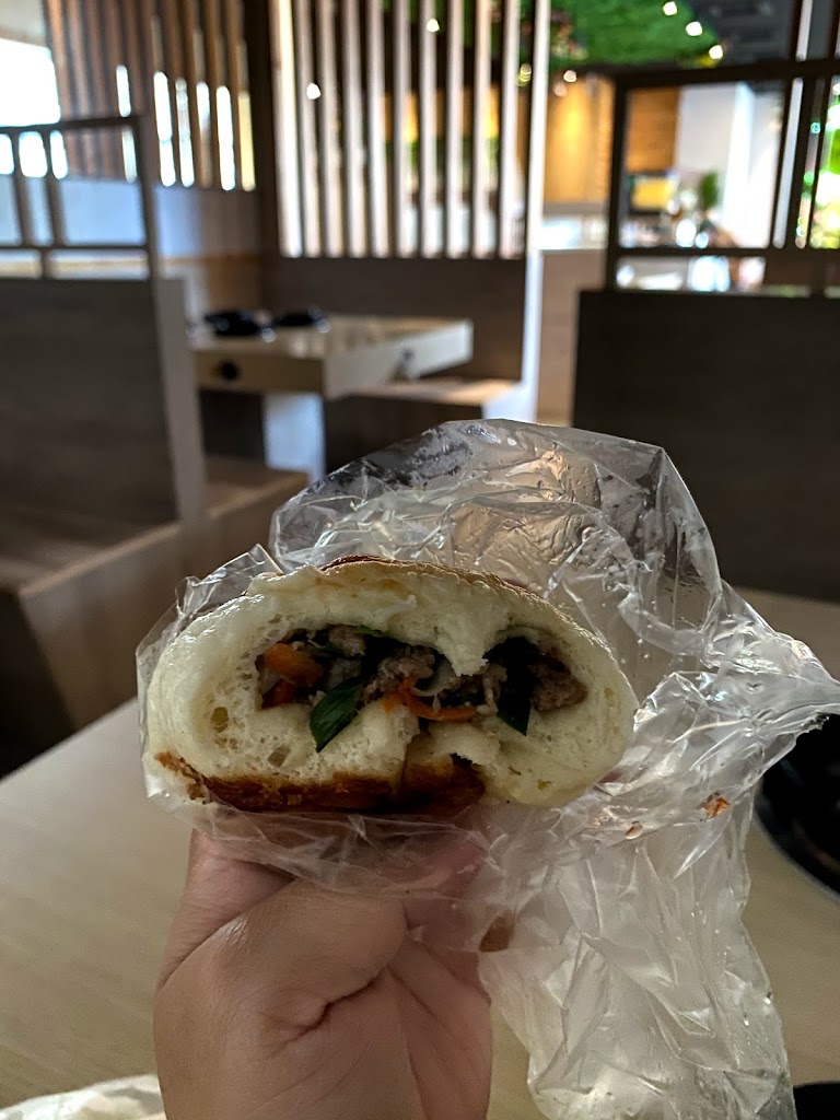 電子秤水煎包 的照片