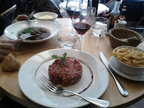 Steak tartare du Restaurant français Au Bourguignon du Marais à Paris - n°17