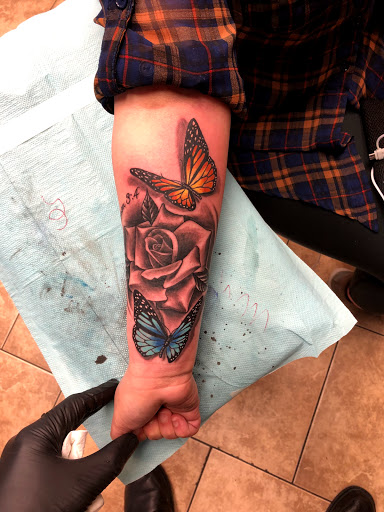 Explore ladies side tattoo ideas, creative tattoo ideas in Pittsburg, available at Delta Art & Tattoo