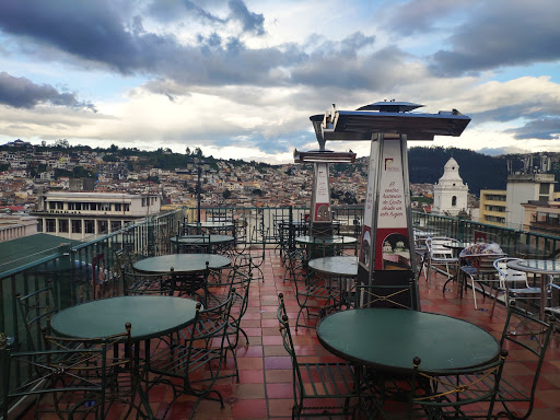 Terrazas al aire libre en Quito