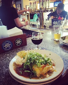 Craft beer at a brewery in Breckenridge Colorado