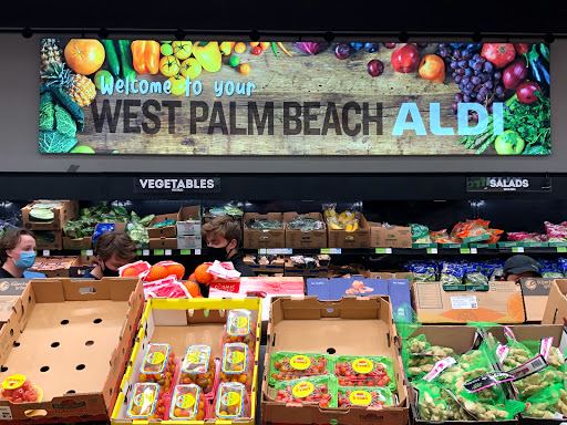 Supermarket «ALDI», reviews and photos, 2481 Okeechobee Blvd, West Palm Beach, FL 33409, USA