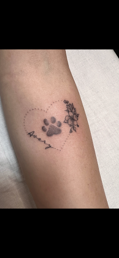 Explore mountain biking tattoo ideas, creative tattoo ideas in Goose Creek, available at Red Kirin Tattoo