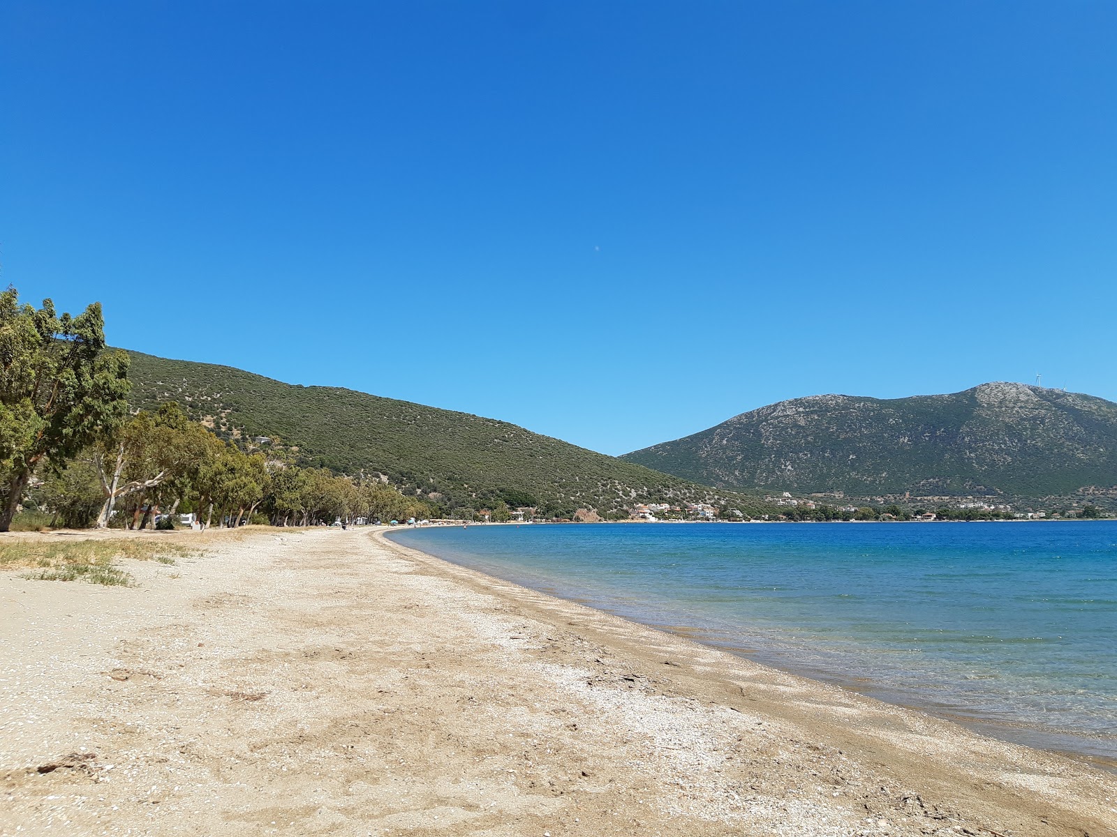 Foto von Agios Dimitrios beach mit lange bucht