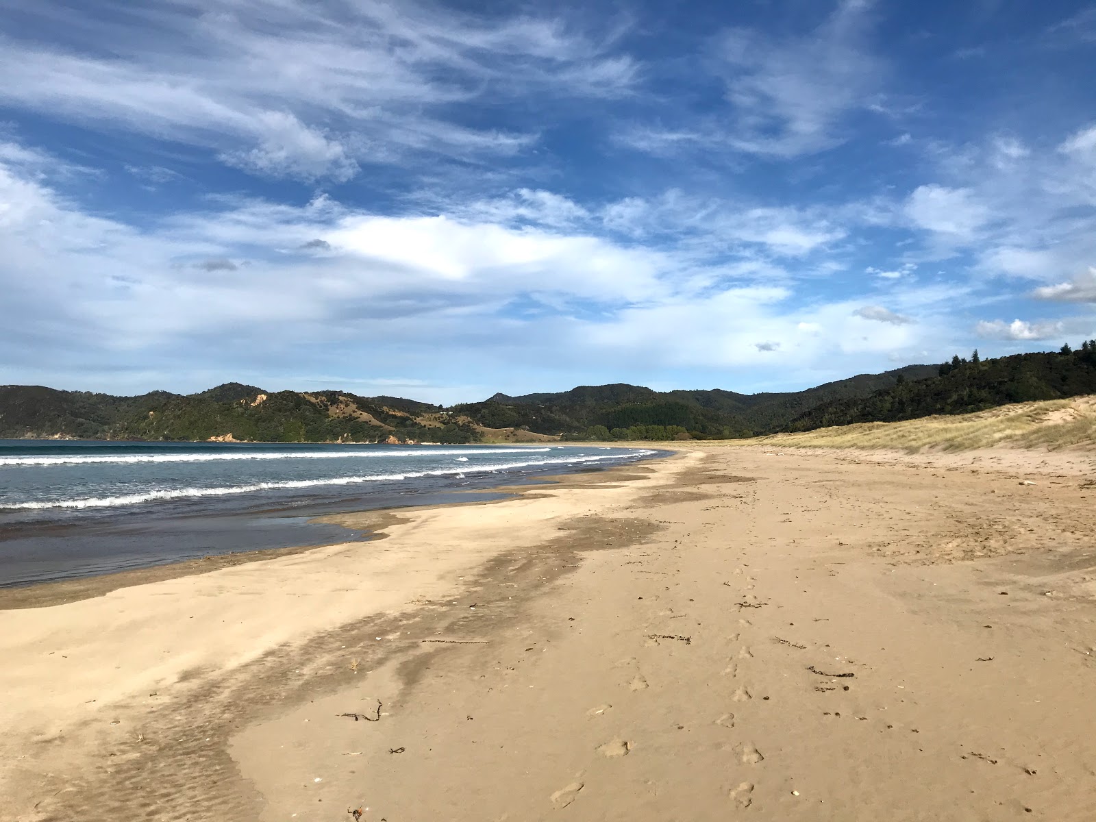 Valokuva Waikawau Bayista. pinnalla turkoosi puhdas vesi:n kanssa