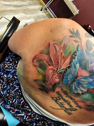 Explore womens foot tattoo ideas, creative tattoo ideas in North Las Vegas, available at Clowny Tattoos