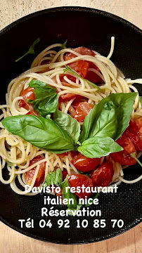 Spaghetti du Davisto Restaurant Italien à Nice - n°2