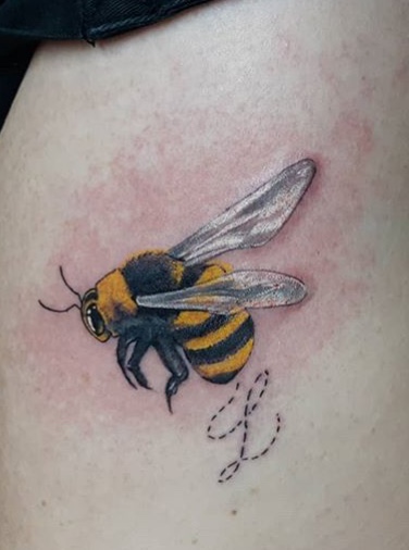 Explore daisy flower tattoo ideas, creative tattoo ideas in West Palm Beach, available at Ink Link Tattoos & Piercings