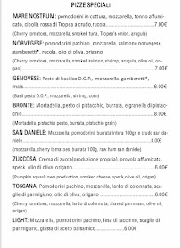 Menu du Pizzeria L'oasi Dei Sapori à Lamezia Terme