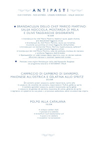 Ristorante Da Nicò- Trattoria del Porto - dal 1935 à Sanremo menu