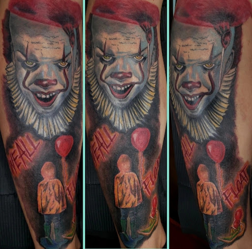 Explore monster hunter tattoo ideas, creative tattoo ideas in Fort Worth, available at Darkside of Texas Tattoo & Piercing