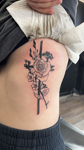 Explore tattoo ideas black and white, creative tattoo ideas in La Crosse, available at Nickel & Brass Tattoo Collective