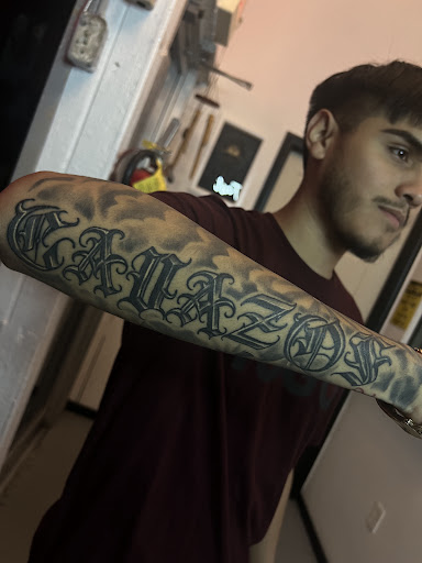 Find top of shoulder tattoo ideas for your next unique tattoo in Mcallen at House of Tattoos