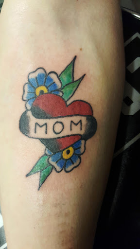 Explore sticker sleeve tattoo ideas, creative tattoo ideas in Owensboro, available at BnB Tattoos & Piercings