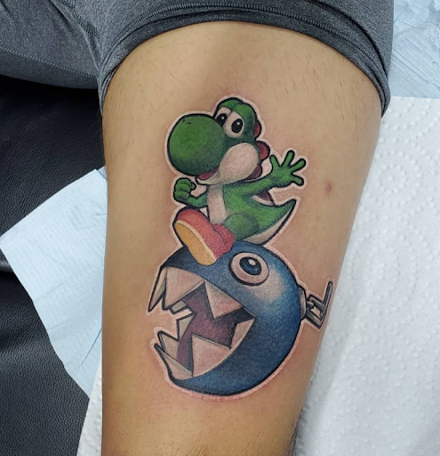 Explore awesome sleeve tattoo ideas, creative tattoo ideas in San Antonio, available at Firme Copias Tattoo Studio