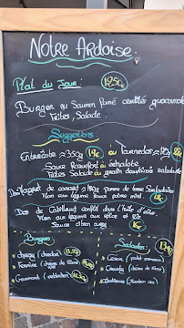 Menu / carte de Le Croq en Bouche à Vidauban