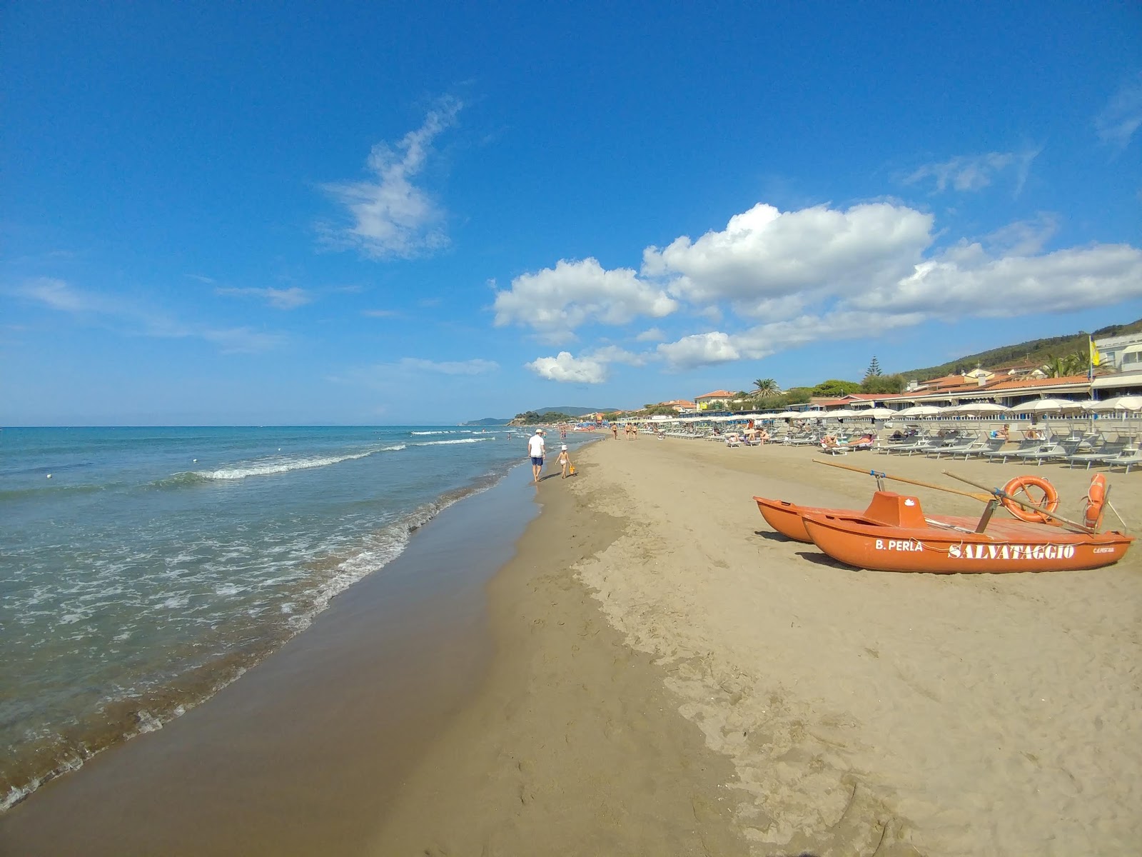 Photo de Spiaggia Castiglione della Pescaia avec un niveau de propreté de très propre