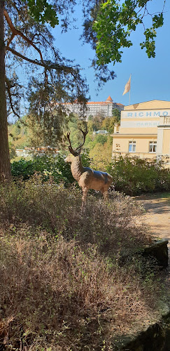 Plastika jelena od prof. Augusta Kisse - Tesař