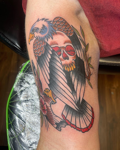 Explore daughters name tattoo ideas for dad, creative tattoo ideas in Canton, available at Bound For Glory Ink Tattoo Company