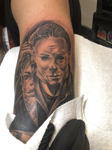 Explore neck tattoo ideas for woman, creative tattoo ideas in Junction City, available at New Era Tattoo Studio