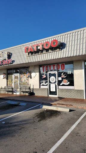 Explore thigh cover up tattoo ideas, creative tattoo ideas in Boca Raton, available at Boca Ink