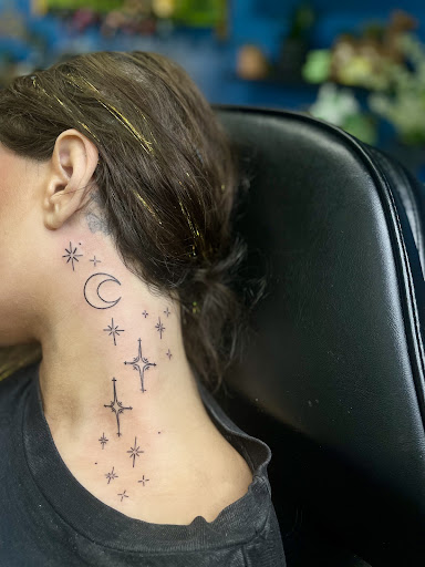Explore tomahawk tattoo ideas, creative tattoo ideas in Meridian, available at Creative Pain Tattoo Studio