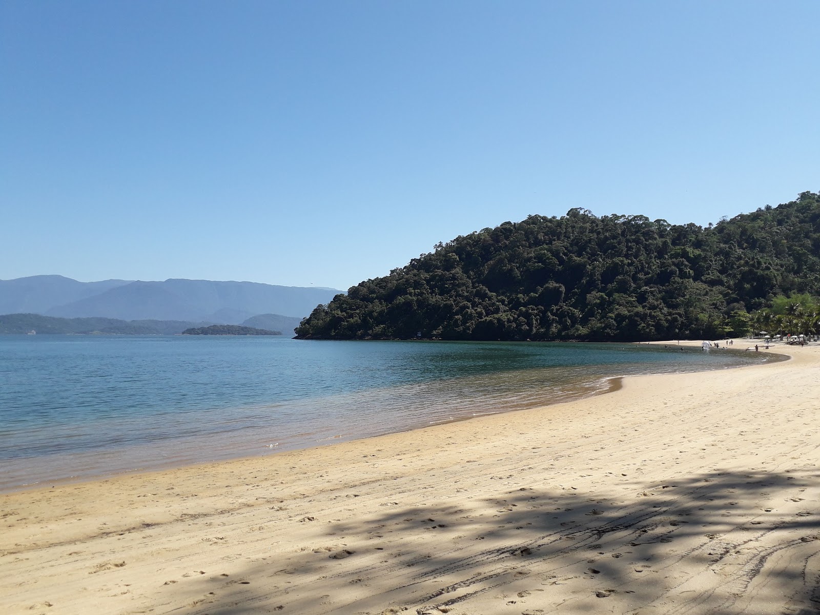 Fotografija Tangua plaža z turkizna čista voda površino