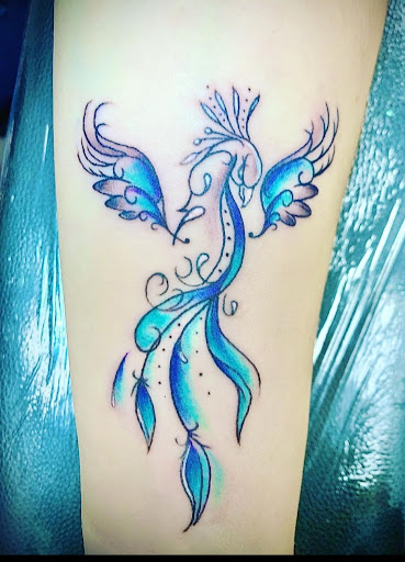 Explore koi fish sleeve tattoo ideas, creative tattoo ideas in Falling Waters, available at Intheimagestudio TattooPrivate Studio