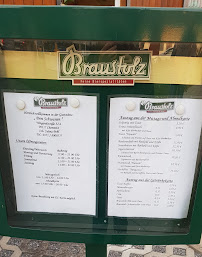 Menu du Gaststätte Drei Schwanen à Chemnitz