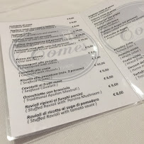 Antica Trattoria Comes à Polignano a Mare menu