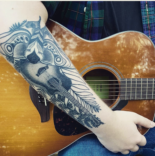 Explore native indian tattoo ideas, creative tattoo ideas in Lagrangeville, available at Black Cherry Tattoo Studio NY