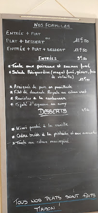 Menu / carte de Les Cocottes de l'Abbaye à Alès