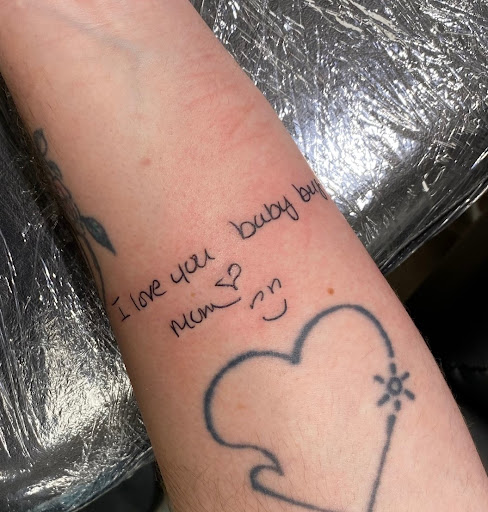 Explore skiing tattoo ideas, creative tattoo ideas in Keene, available at Creative Ink Tattoo Studio