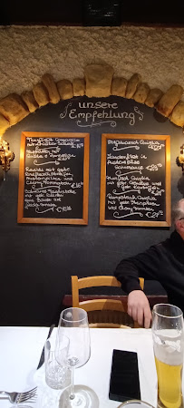 Menu / carte de La Favola Antica à Hockenheim