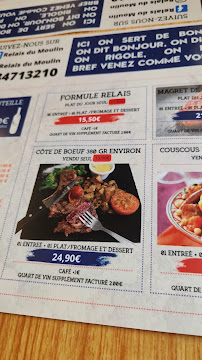 Relais de beauce à Ymonville menu