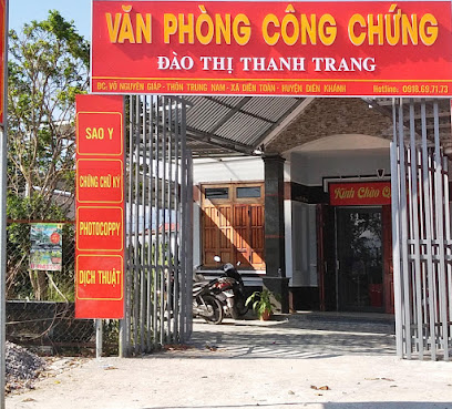 Văn phòng công chứng Đào Thị Thanh Trang