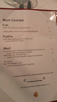 Restaurant français Le Coq Rouge à Saint-Genis-Pouilly - menu / carte