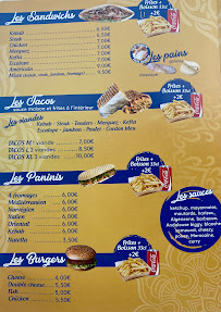 Restaurant Tunisian Food à Bourges carte